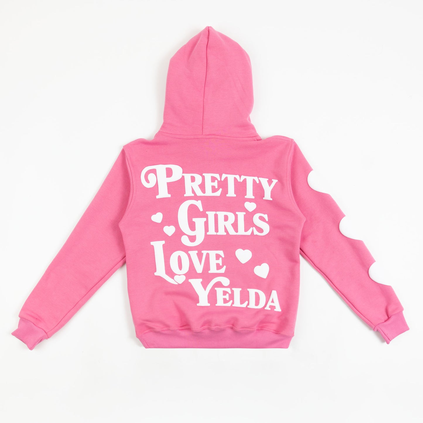 Pretty Girls Love Yelda Pink Hoodie