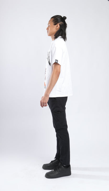 Yelda White Saint Havana Tee