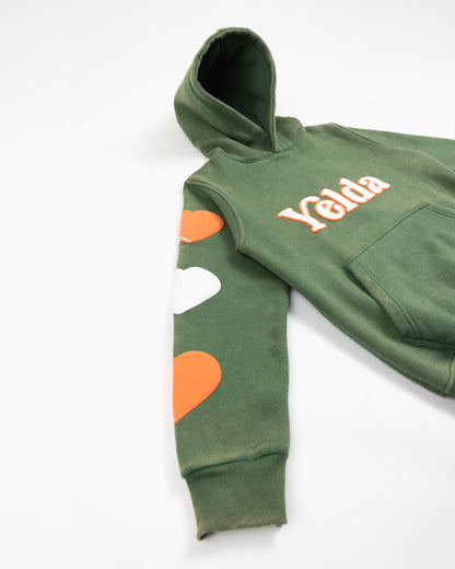Pretty Girls Love Yelda Green Hoodie