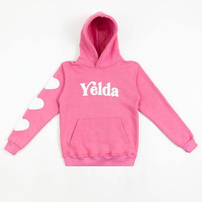 Pretty Girls Love Yelda Pink Hoodie